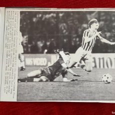Coleccionismo deportivo: F24368 FOTOCOPIA FOTO FOTOGRAFIA FINAL COPA EUROPA JUVENTUS LIVERPOOL 1985. Lote 366608536