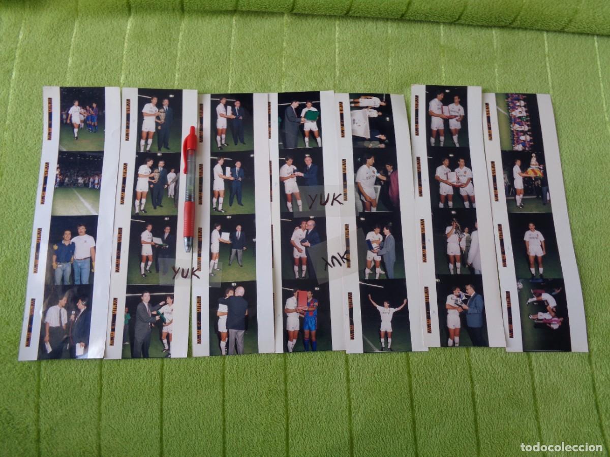 Sports collectibles: 28 FOTOGRAFIAS DE LA DESPEDIDA DEL JUGADOR DE FUTBOL DEL VALENCIA CF RICARDO ARIAS 12-6-1991