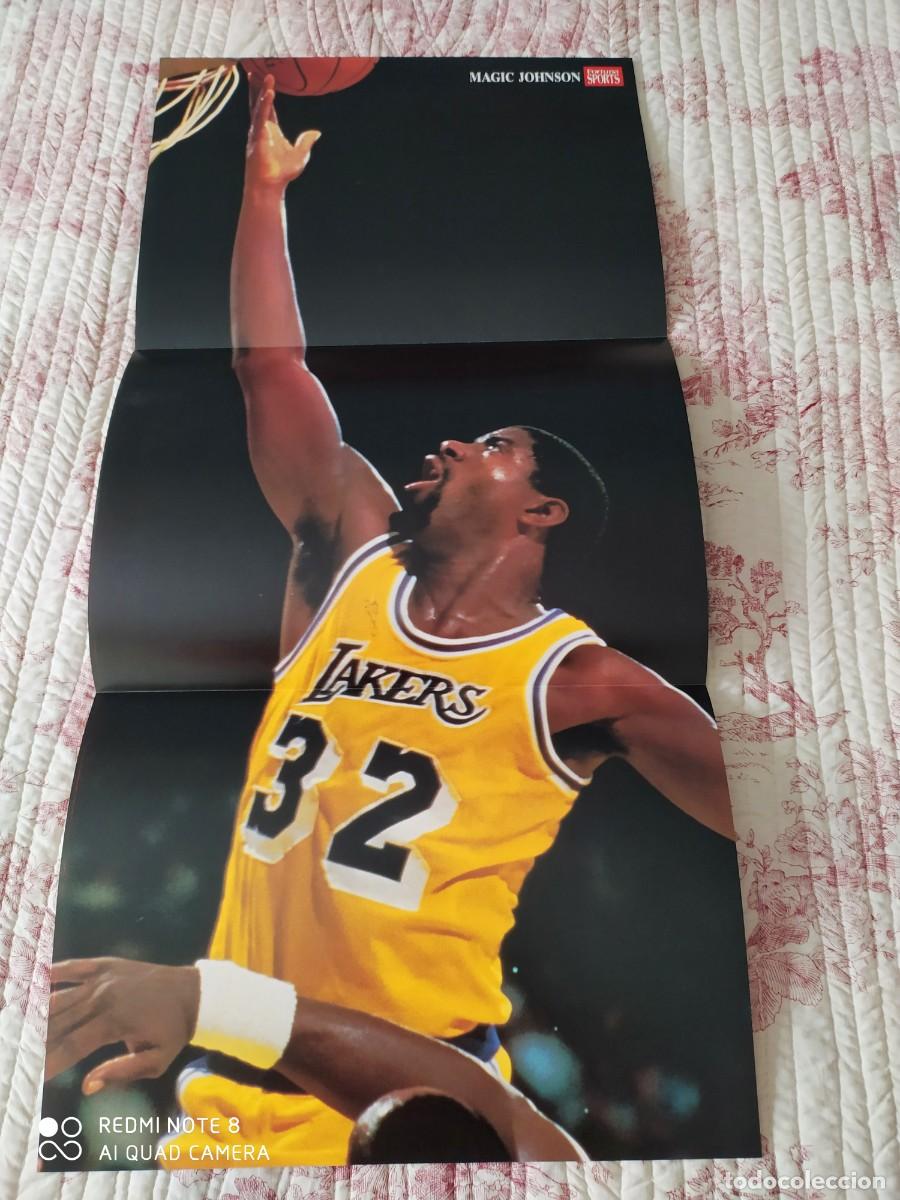 Coleccionismo deportivo: MAGIC JOHNSON POSTER - Foto 1
