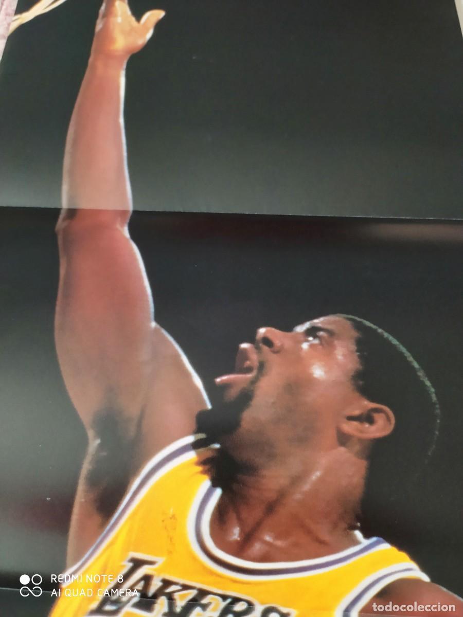 Coleccionismo deportivo: MAGIC JOHNSON POSTER - Foto 2