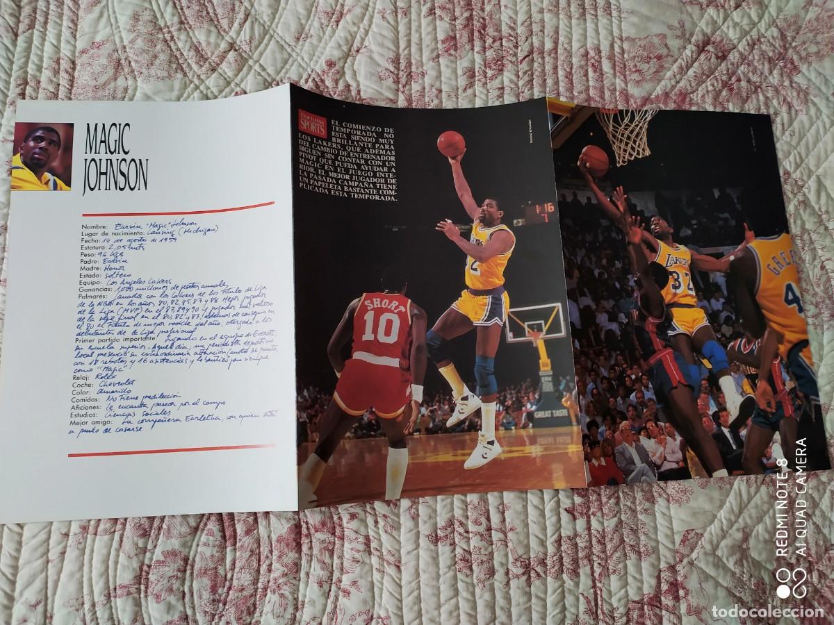 Coleccionismo deportivo: MAGIC JOHNSON POSTER - Foto 3