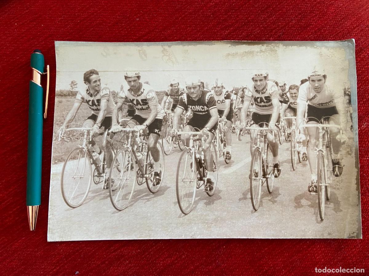 Coleccionismo deportivo: F24737 FOTO FOTOGRAFIA ORIGINAL CICLISMO GIRO ITALIA LOPEZ CARRIL FUENTE PANIZZA GALDOS EDDY MERCKX