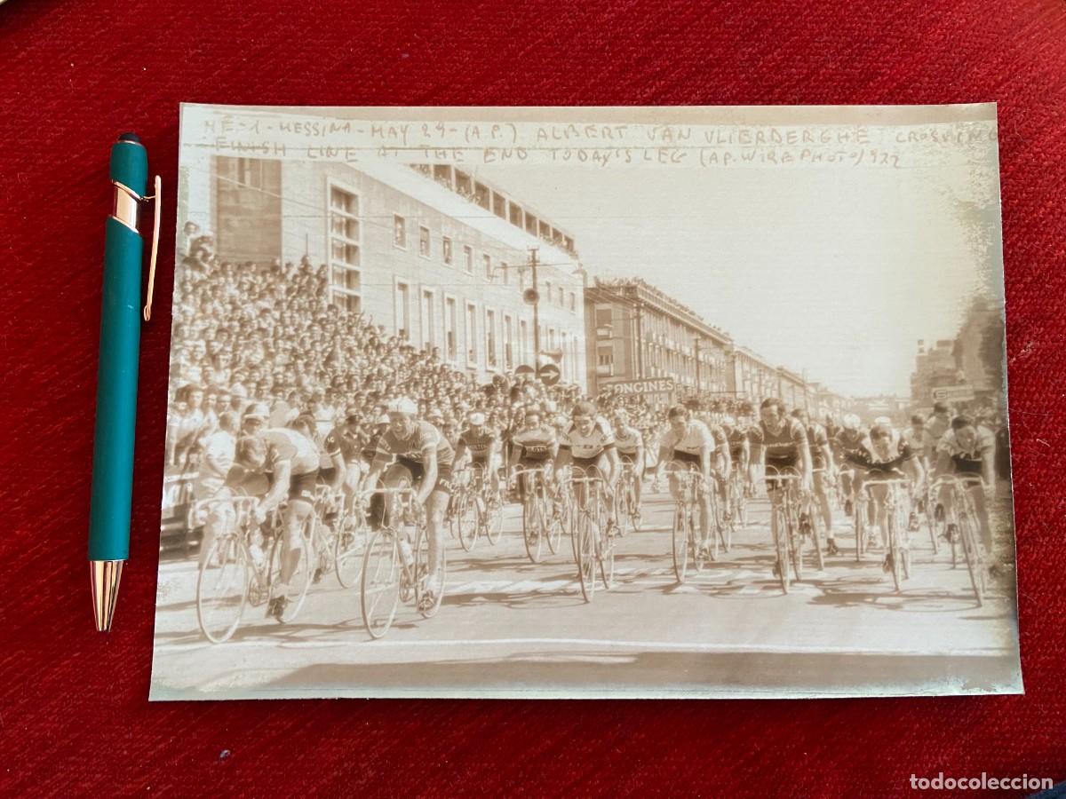 Coleccionismo deportivo: F24739 FOTO FOTOGRAFIA ORIGINAL CICLISMO GIRO ITALIA ALBERT VAN VLIERBERGHE