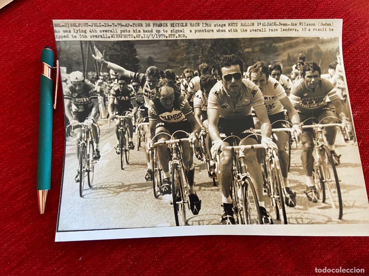 Coleccionismo deportivo: F24753 FOTO FOTOGRAFIA ORIGINAL CICLISMO TOUR FRANCIA 1979 SVEN AKE NILSSON