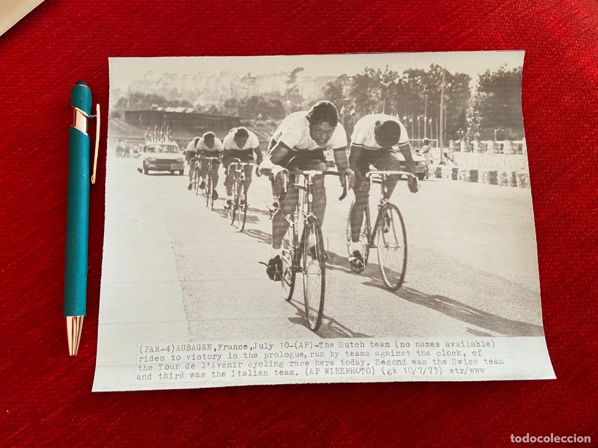 Coleccionismo deportivo: F24943 FOTO FOTOGRAFIA ORIGINAL CICLISMO TOUR DEL PORVENIR FRANCIA 1973