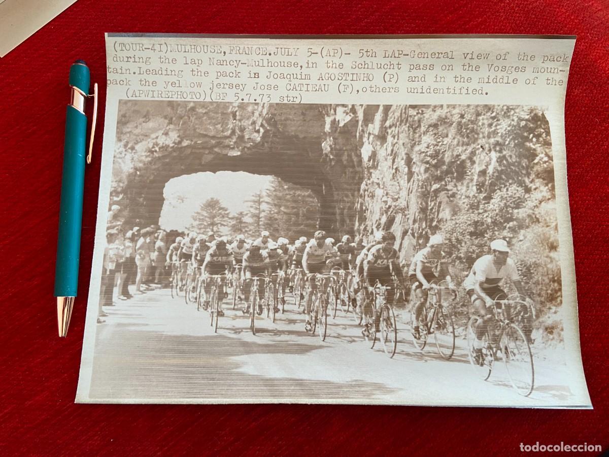 Coleccionismo deportivo: F24957 FOTO FOTOGRAFIA ORIGINAL CICLISMO TOUR FRANCIA 1973 JOAQUIM AGOSTINHO