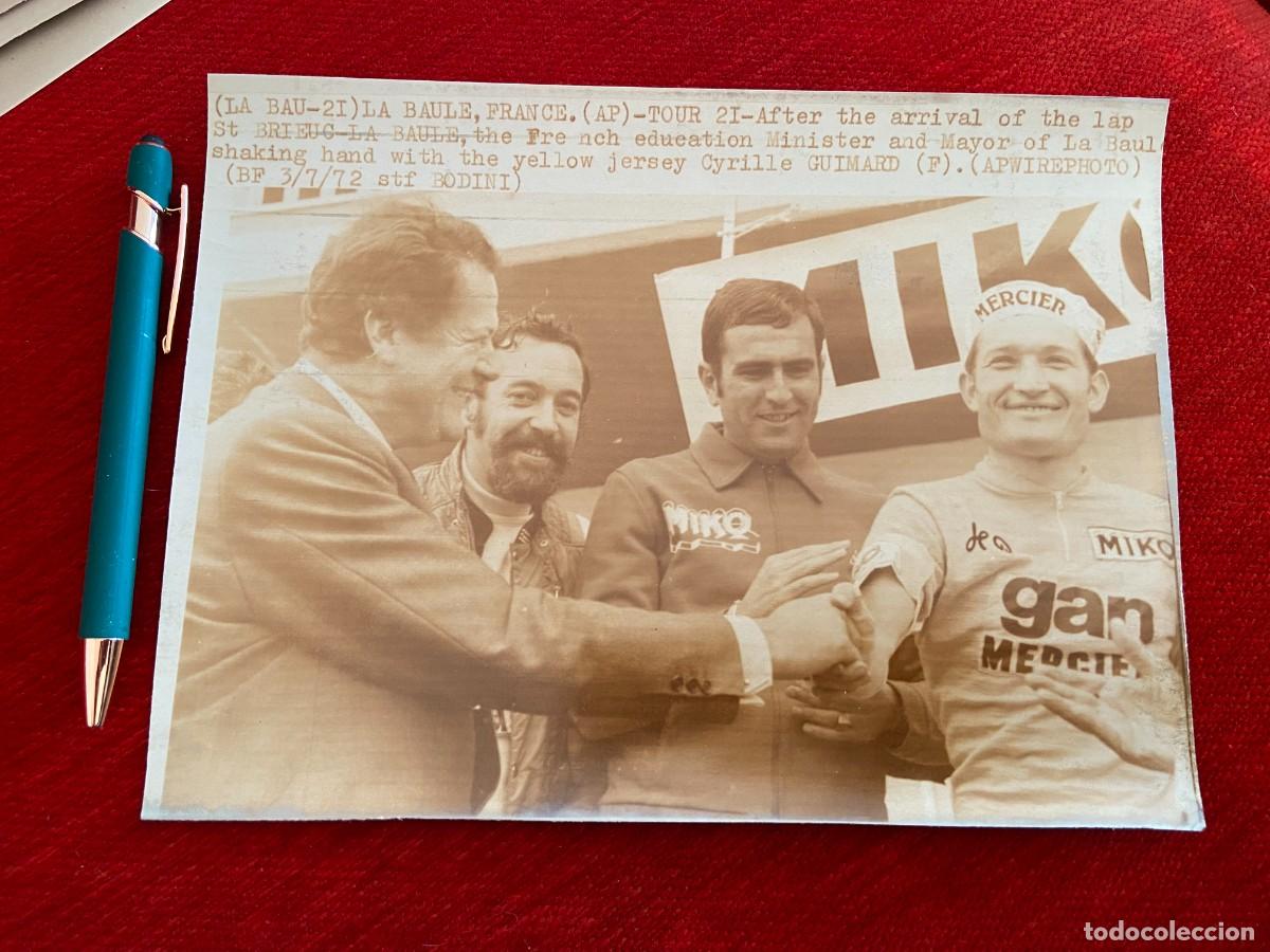 Coleccionismo deportivo: F24963 FOTO FOTOGRAFIA ORIGINAL CICLISMO TOUR FRANCIA 1973 CYRILLE GUIMARD