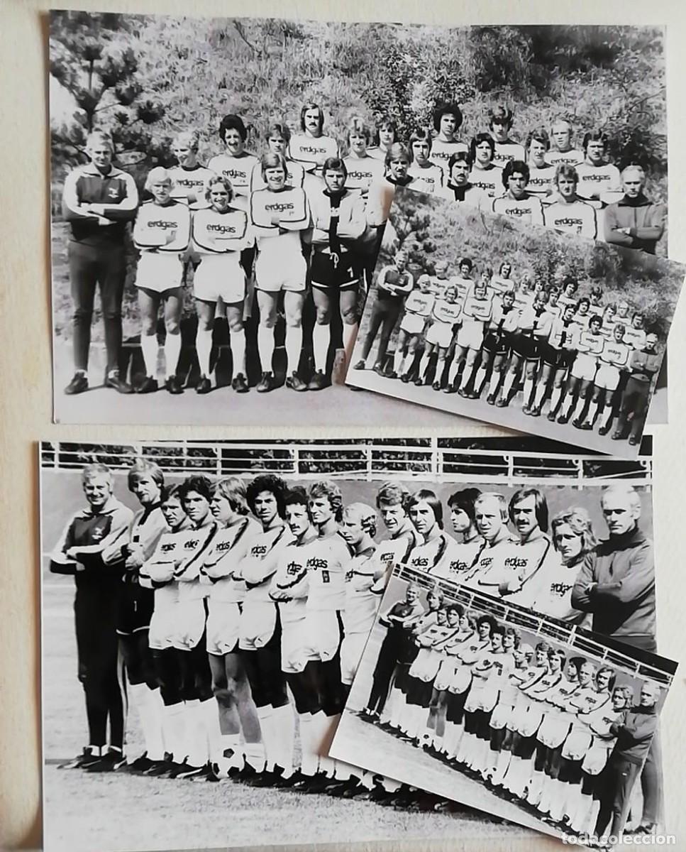 Coleccionismo deportivo: ANTIGUAS FOTOGRAF&Iacute;AS / OLD PHOTOGRAPHS F&Uacute;TBOL : BUNDESLIGA BORUSSIA M&Ouml;NCHENGLADBACH 1976