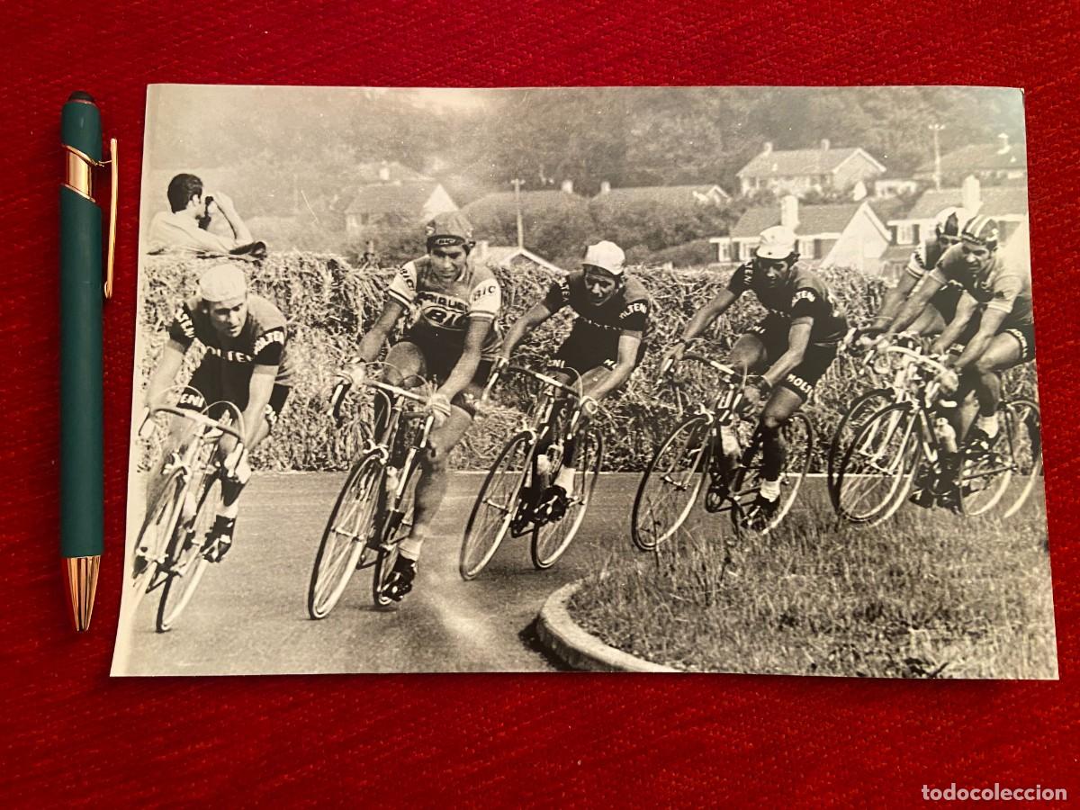 Coleccionismo deportivo: F25255 FOTO FOTOGRAFIA ORIGINAL CICLISMO TOUR FRANCIA 1974 MARC LIEVENS GERBEN KARSTENS JOS HUYSMANS