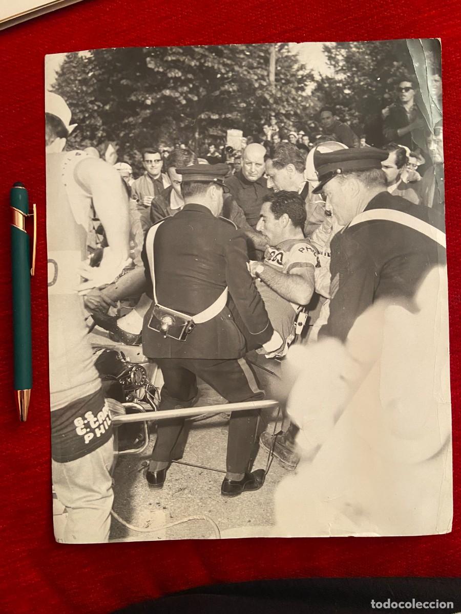 Coleccionismo deportivo: FF494 GRAN FOTO FOTOGRAFIA ORIGINAL CICLISMO GIRO ITALIA 1962