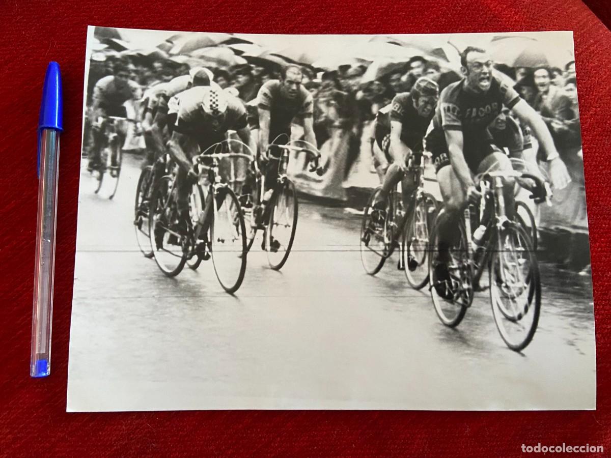 Coleccionismo deportivo: F25747 FOTO FOTOGRAFIA ORIGINAL CICLISMO VUELTA A ESPA&Ntilde;A (1-5-1971) EDDY PEELMAN CALPE AGUILAS