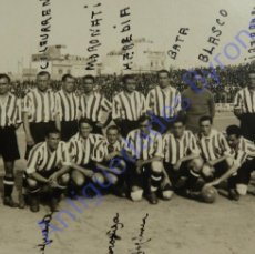 Coleccionismo deportivo: 7 FOTOS. ATHLETIC CLUB DE BILBAO. MARINO C.F. CAMPO ESPAÑA. FOTO HERNÁNDEZ. LAS PALMAS DE GC. 1933. Lote 399223679