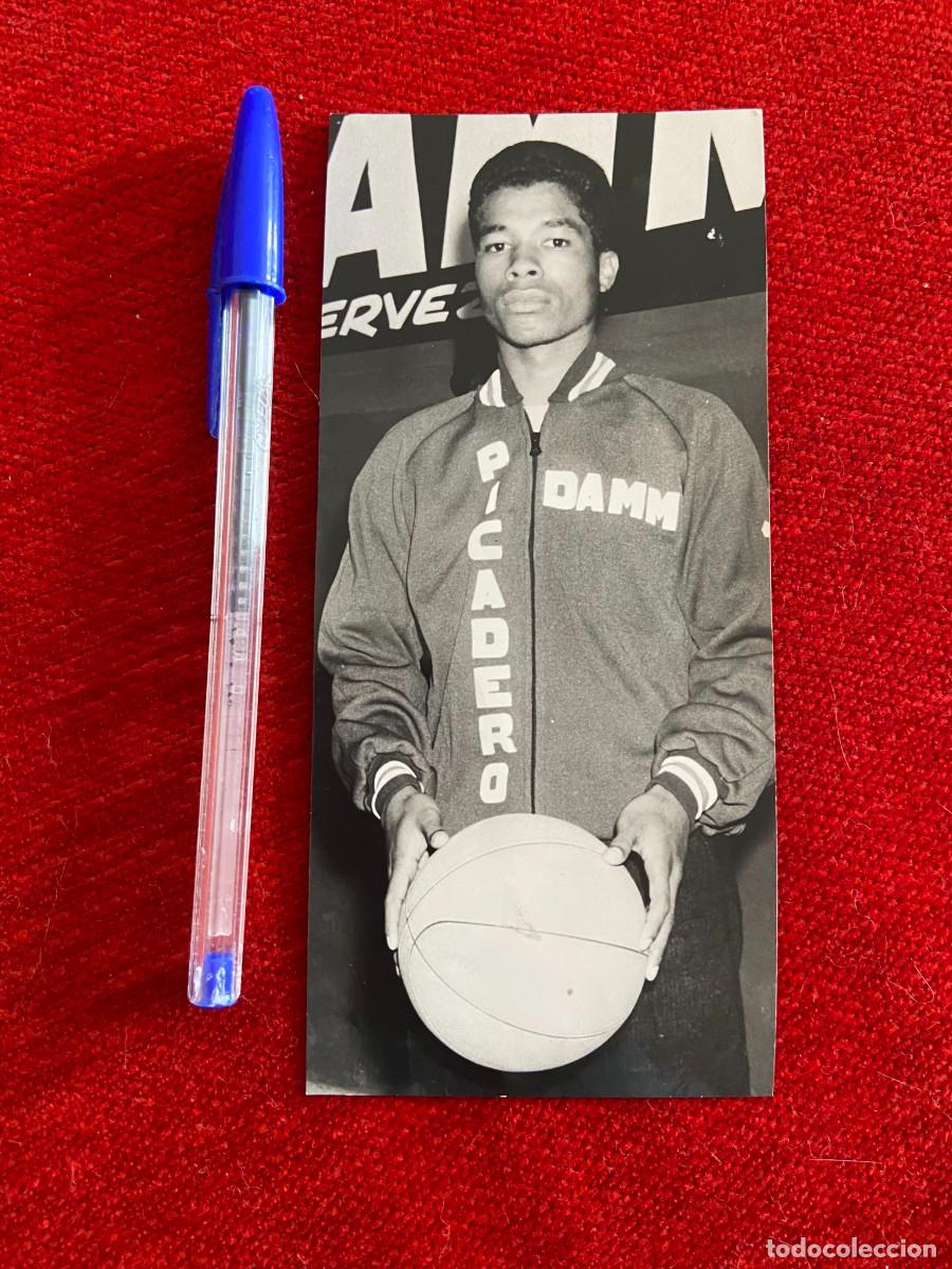 Sammelleidenschaft Sport: R21781 FOTO FOTOGRAFIA ORIGINAL BALONCESTO PICADERO DAMM DAVIS PERALTA