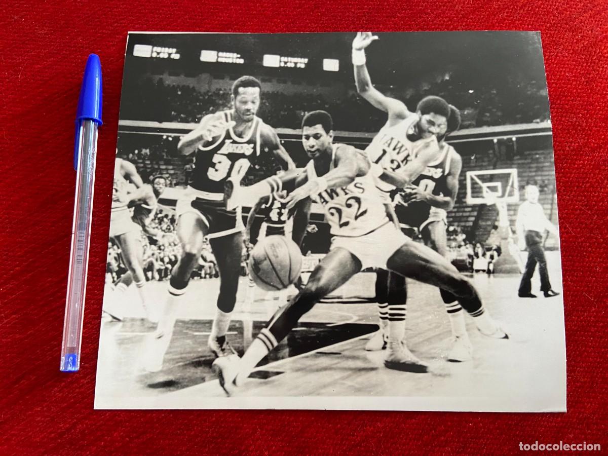 Coleccionismo deportivo: F26042 FOTO FOTOGRAFIA ORIGINAL BALONCESTO LOS ANGELES LAKERS ATLANTA HAWKS JOHN DREW PETE PISTOL??