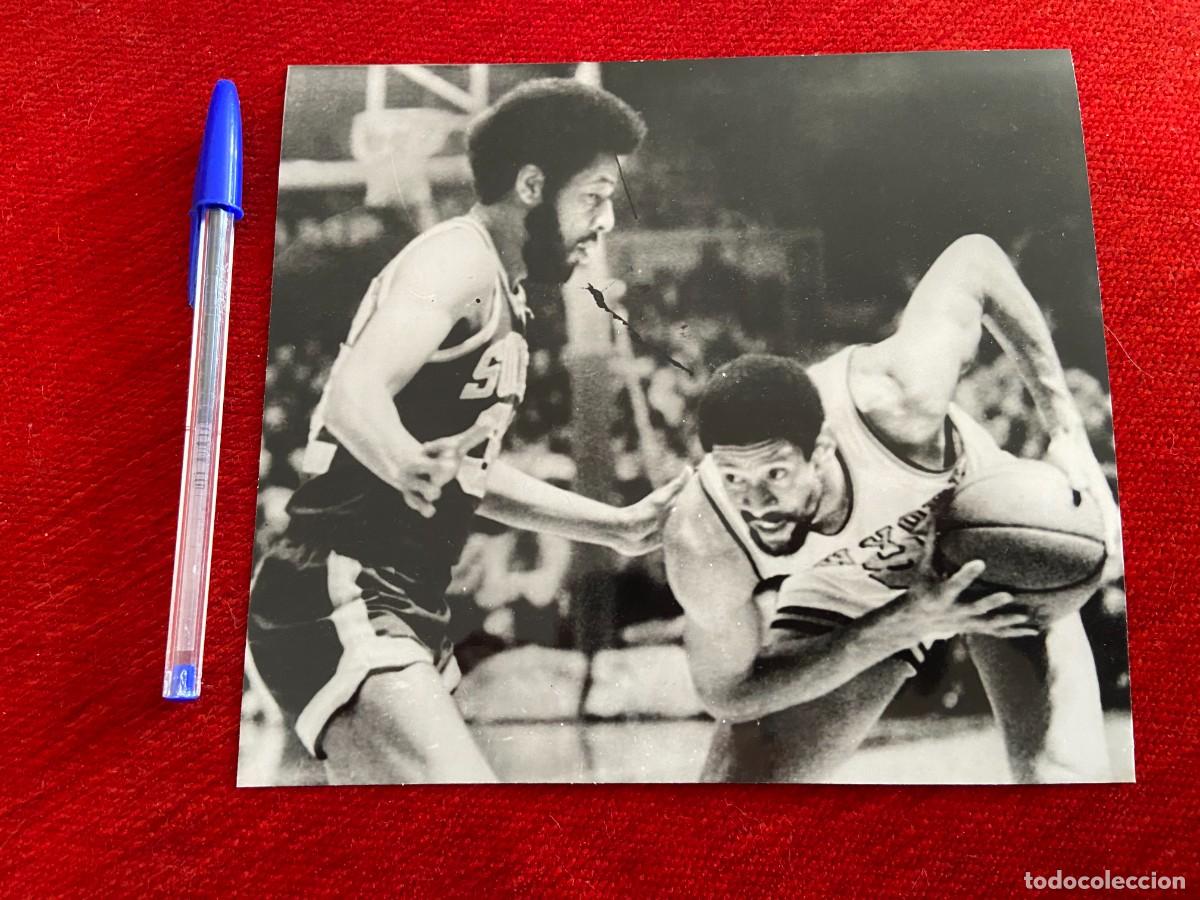 Coleccionismo deportivo: F26050 FOTO FOTOGRAFIA ORIGINAL BALONCESTO NBA ESTADOS UNIDOS JULIUS ERVING CONNIE HAWKINS PHOENIX
