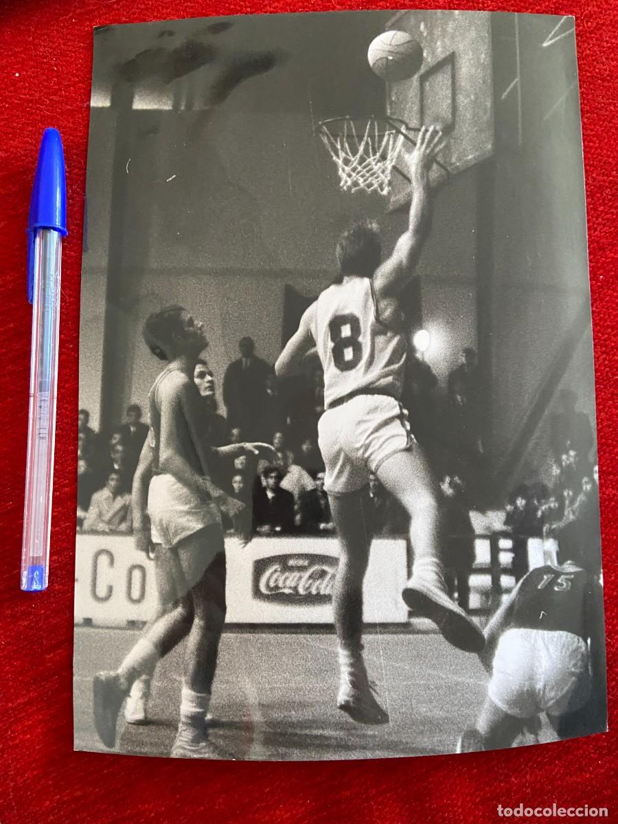 Coleccionismo deportivo: F26054 FOTO FOTOGRAFIA ORIGINAL BALONCESTO (28-11-1967)