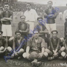 Coleccionismo deportivo: FOTO POSTAL. REAL HESPÉRIDES C.F. LA LAGUNA. TENERIFE. AÑOS 20. Lote 400267859