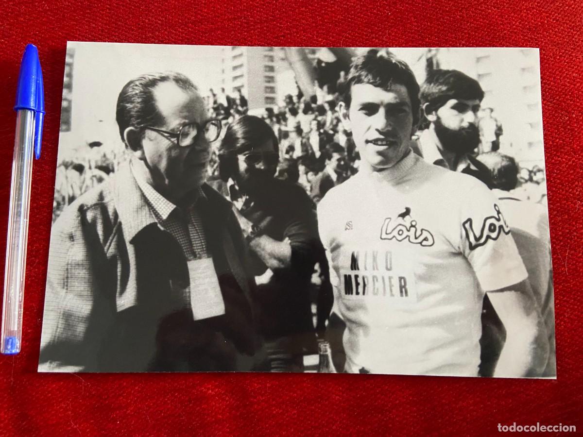 Coleccionismo deportivo: F26186 FOTO FOTOGRAFIA ORIGINAL CICLISMO VUELTA A ESPA&Ntilde;A (4-5-1979) LUIS PUIG CHRISTIAN LEVAVASSEUR