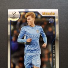 Coleccionismo deportivo: 76 ROOKIE CARD COLE PALMER MANCHESTER CITY TOPPS CHROME MERLIN UEFA CHAMPIONS LEAGUE 2021 2022 21 22