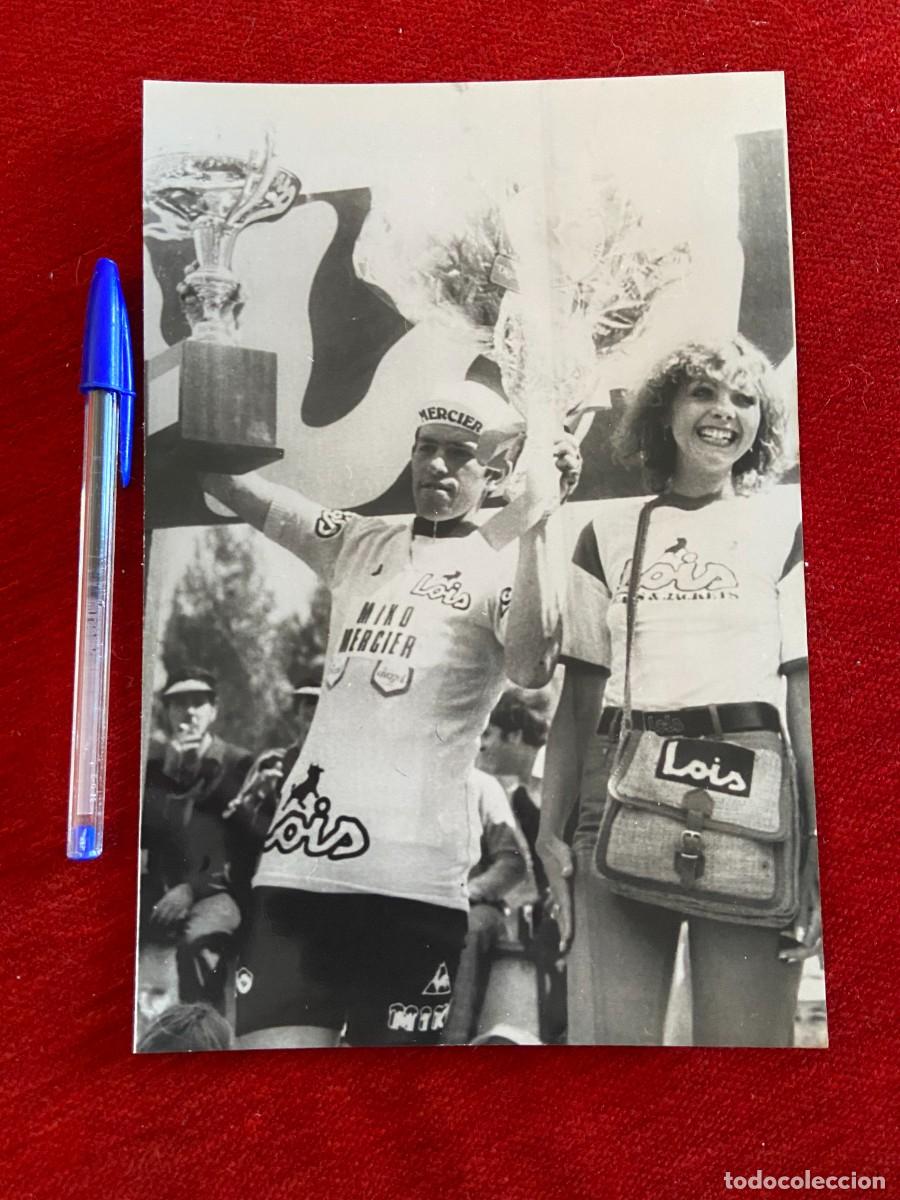 Coleccionismo deportivo: F26285 FOTO FOTOGRAFIA ORIGINAL CICLISMO VUELTA A ESPA&Ntilde;A (30-4-1979) CHRISTIAN LEVAVASSEUR
