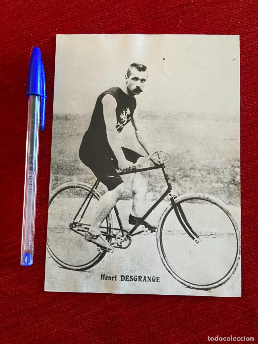 Coleccionismo deportivo: R21957 FOTO FOTOGRAFIA ORIGINAL CICLISMO TOUR FRANCIA HENRI DESGRANGE