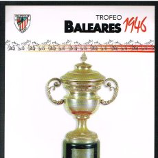 Coleccionismo deportivo: LAMINA DEIA - TROFEO BALEARES 1946 - LA SALA DE TROFEOS ATHLETIC