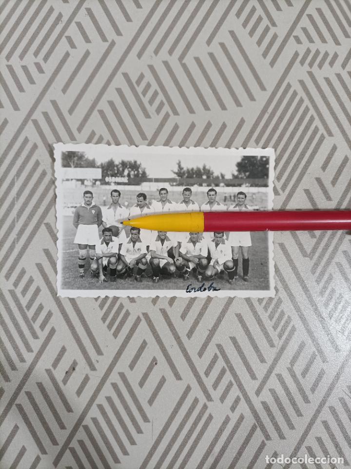 Coleccionismo deportivo: Antigua fotograf&iacute;a equipo de f&uacute;tbol C.D C&oacute;rdoba 1940