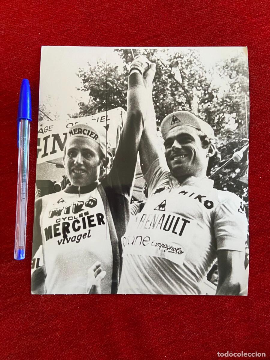 Coleccionismo deportivo: F26512 FOTO FOTOGRAFIA ORIGINAL CICLISMO BERNARD HINAULT TOUR DE FRANCIA