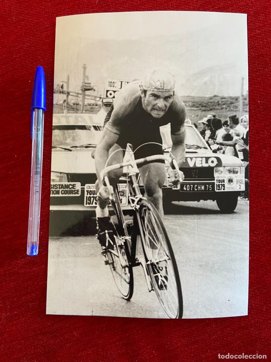 Coleccionismo deportivo: F26522 FOTO FOTOGRAFIA ORIGINAL CICLISMO BERNARD HINAULT TOUR DE FRANCIA