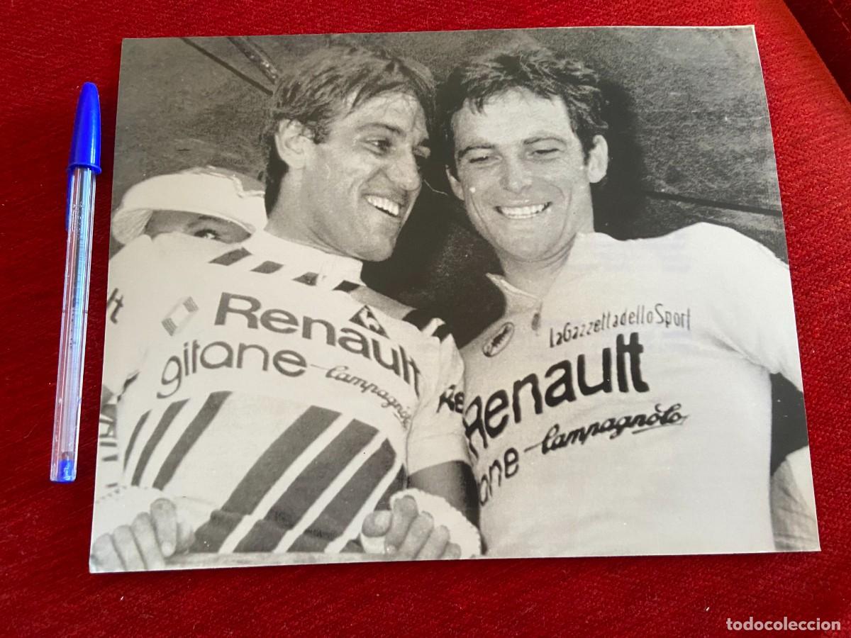 Coleccionismo deportivo: F26551 FOTO FOTOGRAFIA ORIGINAL CICLISMO BERNARD HINAULT (5-6-1980) JEAN-RENE BERNAUDEAU GIRO ITALIA