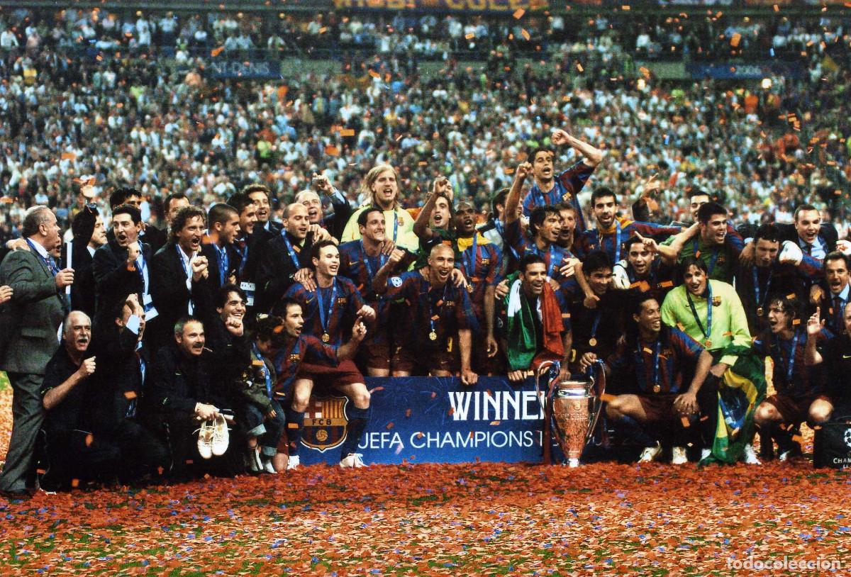 Coleccionismo deportivo: FC BARCELONA - FINAL CHAMPIONS 2006 - Foto 1