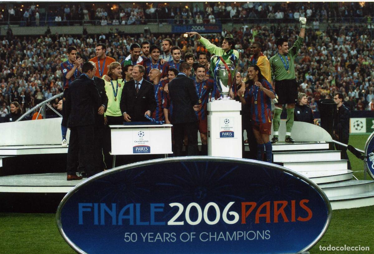 Coleccionismo deportivo: FC BARCELONA - FINAL CHAMPIONS 2006 - Foto 1