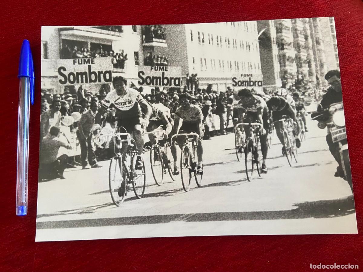 Coleccionismo deportivo: F27014 FOTO FOTOGRAFIA ORIGINAL CICLISMO VUELTA A ESPA&Ntilde;A (24-4-1981) GUIDO BONTEMPI SPRINT
