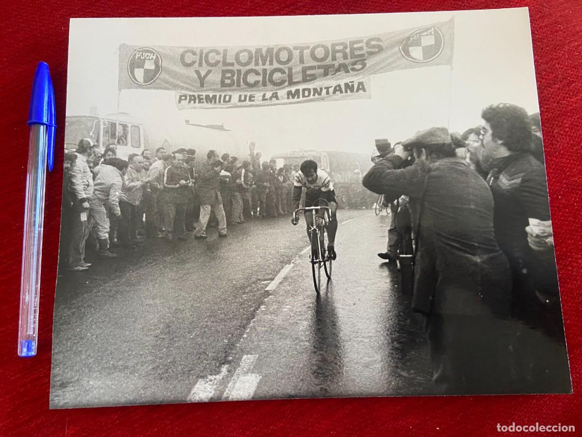Coleccionismo deportivo: F27022 FOTO FOTOGRAFIA ORIGINAL CICLISMO VUELTA A ESPA&Ntilde;A (23-4-1981) VICENTE BELDA PREMIO LA MONTA&Ntilde;A