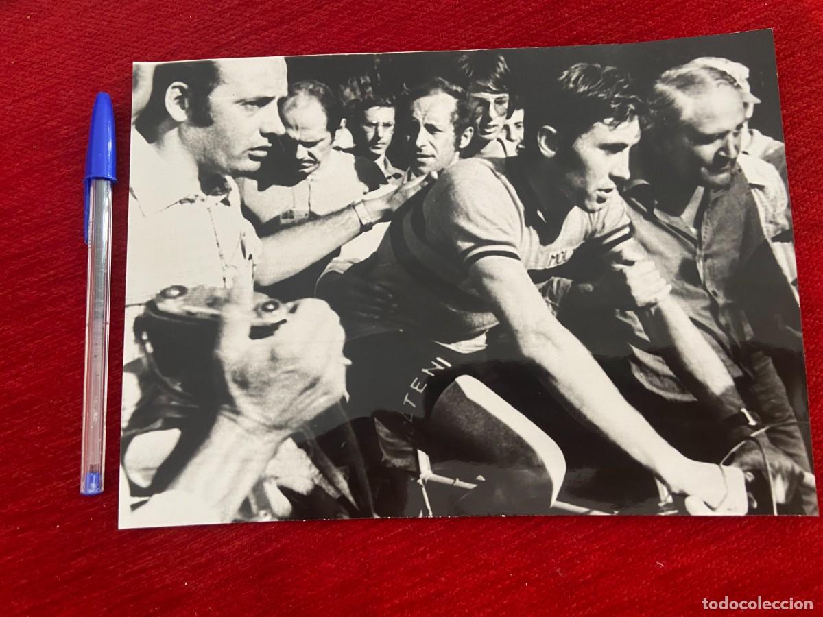 Coleccionismo deportivo: F27280 FOTO FOTOGRAFIA ORIGINAL CAMPEONATO DEL MUNDO CICLISMO 1973 EDDY MERCKX