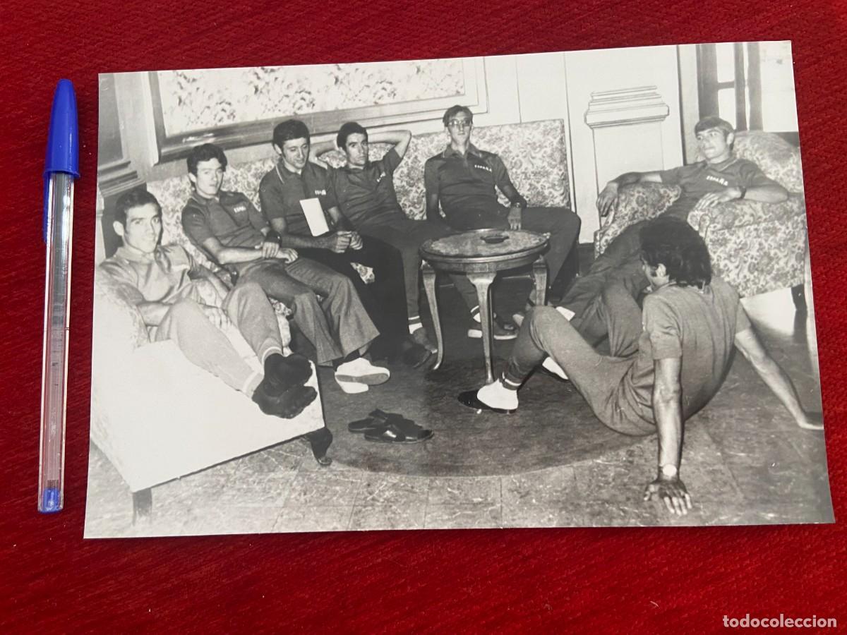 Coleccionismo deportivo: F27285 FOTO FOTOGRAFIA ORIGINAL CAMPEONATO DEL MUNDO CICLISMO (28-8-1973) EQUIPO ESPA&Ntilde;OL