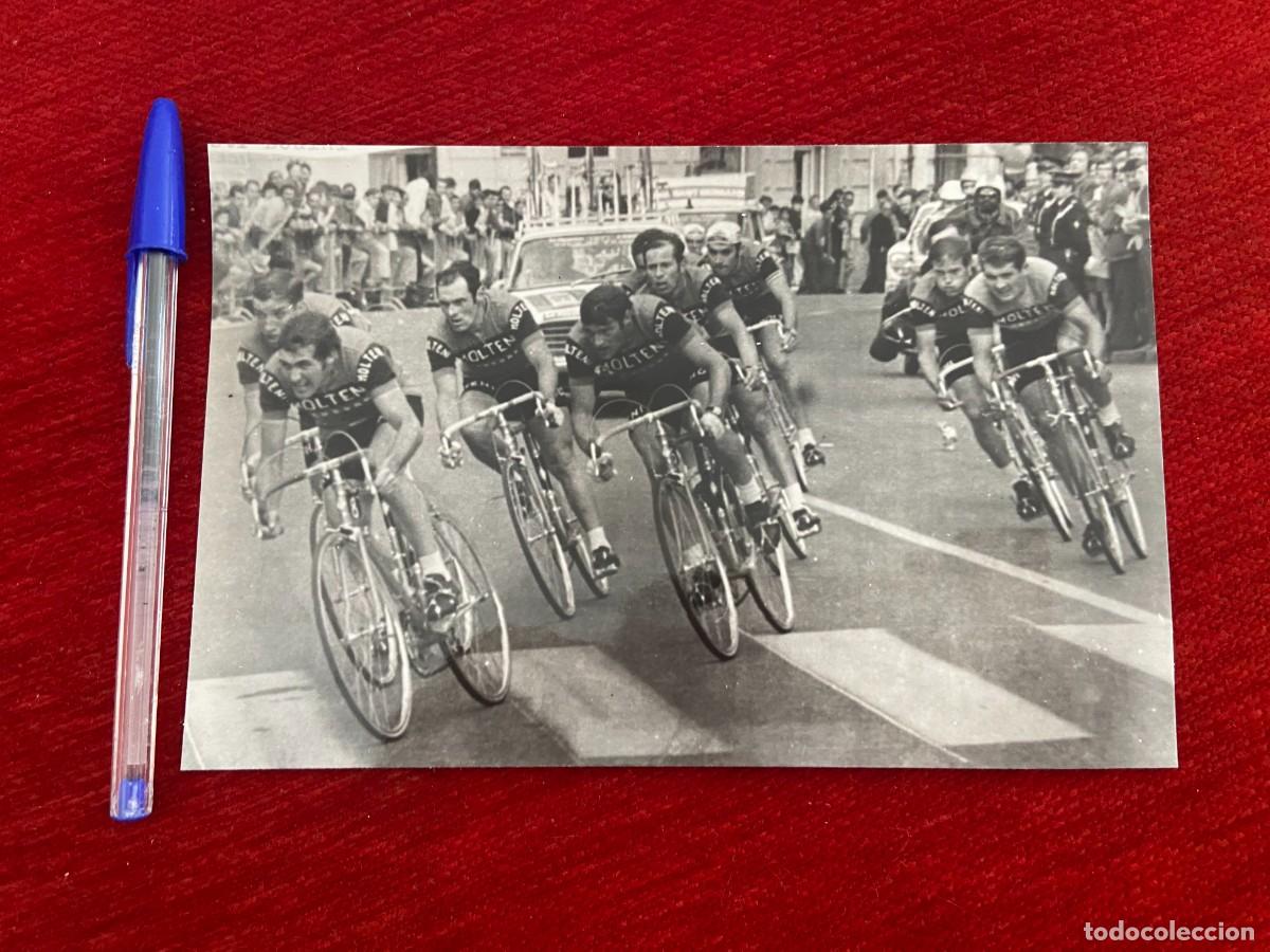 Coleccionismo deportivo: F27287 FOTO FOTOGRAFIA ORIGINAL CICLISMO TOUR FRANCIA 1971 EQUIPO MOLTENI EDDY MERCKX