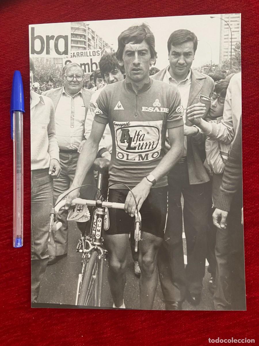 Coleccionismo deportivo: F27291 FOTO FOTOGRAFIA ORIGINAL CICLISMO MARINO LEJARRETA 1984