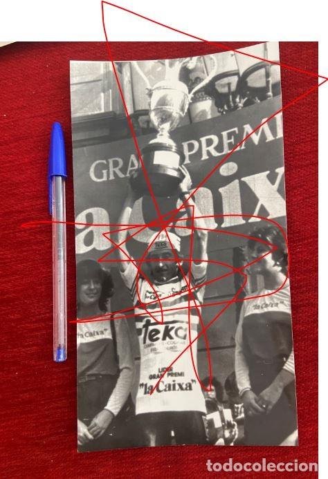 Coleccionismo deportivo: F27296 FOTO FOTOGRAFIA ORIGINAL CICLISMO MARINO LEJARRETA (10-9-1980) TEKA CAMPEON VUELTA CATALU&Ntilde;A