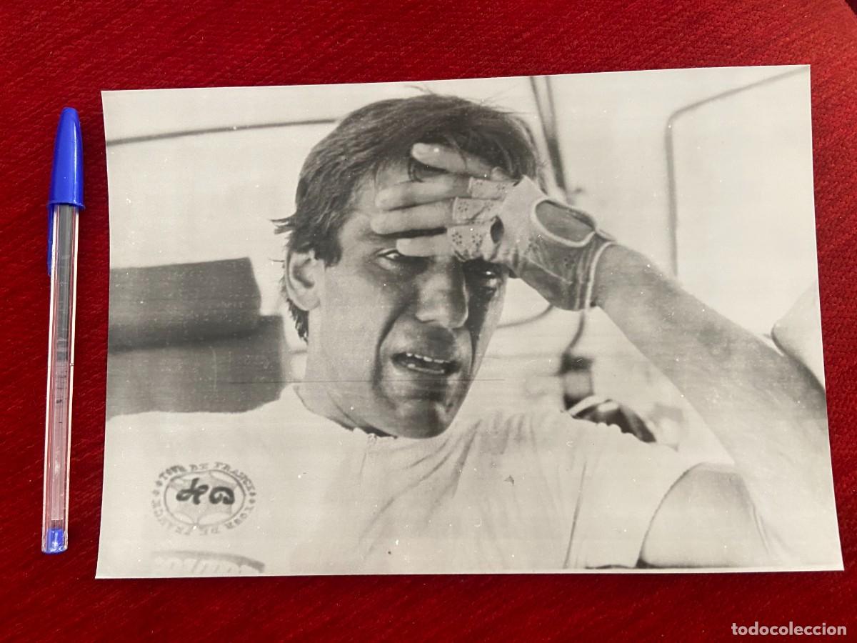 Coleccionismo deportivo: F27310 FOTO FOTOGRAFIA ORIGINAL CICLISMO TOUR FRANCIA 1980 DESCONOZCO QUIEN ES