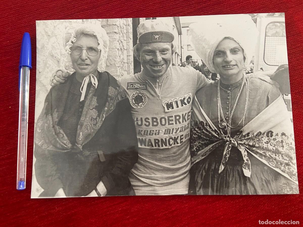 Coleccionismo deportivo: F27330 FOTO FOTOGRAFIA ORIGINAL CICLISMO TOUR FRANCIA (7-7-1980) RUDY PEVENAGE