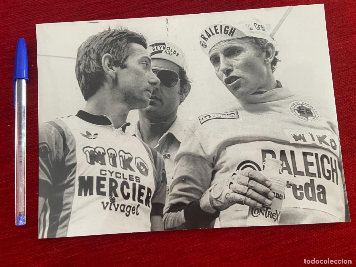 Coleccionismo deportivo: F27336 FOTO FOTOGRAFIA ORIGINAL CICLISMO TOUR FRANCIA (14-7-1980) RAYMOND MARTIN JOOP ZOETEMELK
