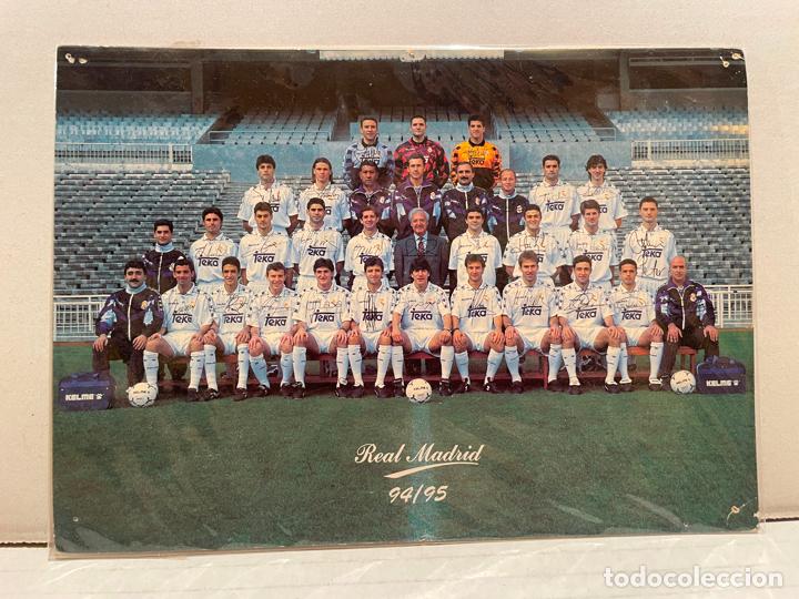 Coleccionismo deportivo: FOTO REAL MADRID 94/95 - Foto 1