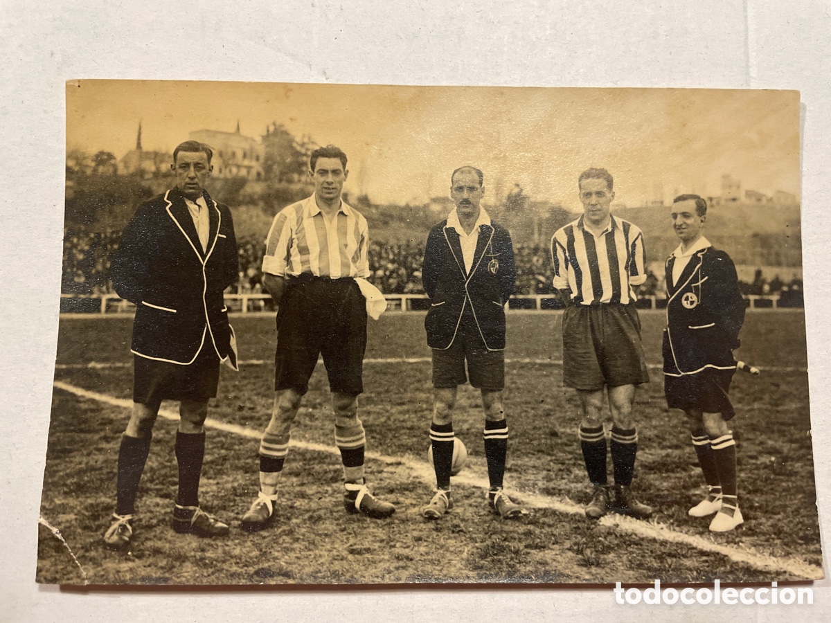 Collectionnisme sportif: Fotograf&iacute;a Original F&uacute;tbol CD Alav&eacute;s, A&ntilde;os 20, 17,5x11,5cm