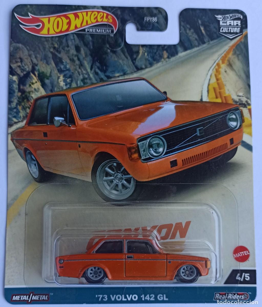 Collectionnisme sportif: HOT WHEELS PREMIUM. '73 VOLVO 142 GL. CANYON WARRIORS. REAL RIDERS.