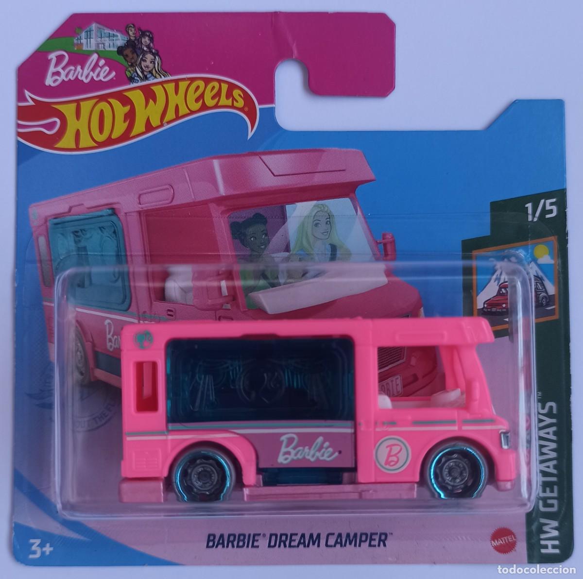Coleccionismo deportivo: HOT WHEELS BARBIE DREAM CAMPER. HW GETAWAYS 1/5 (4)