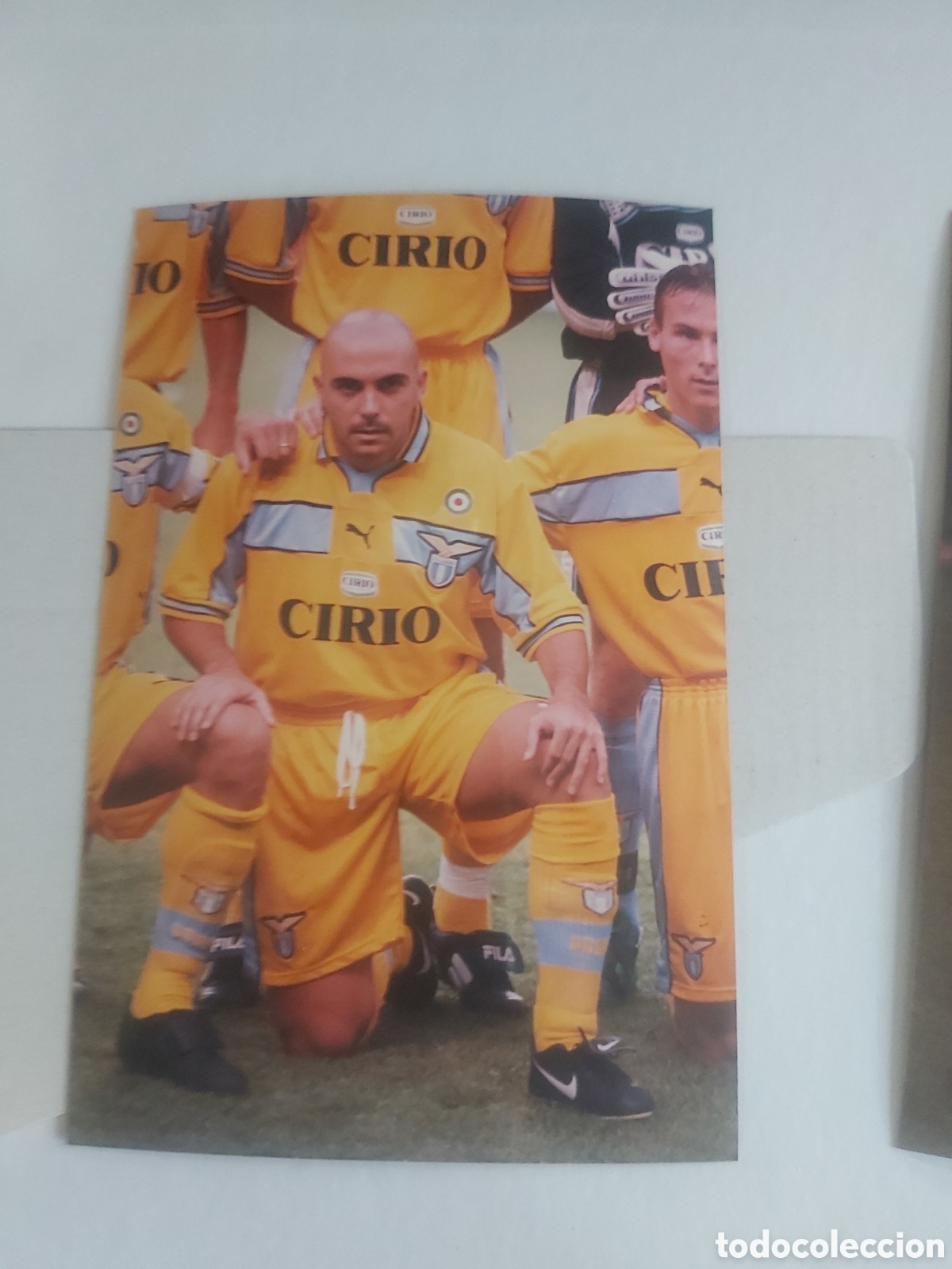 Collectionnisme sportif: Foto original futbolista