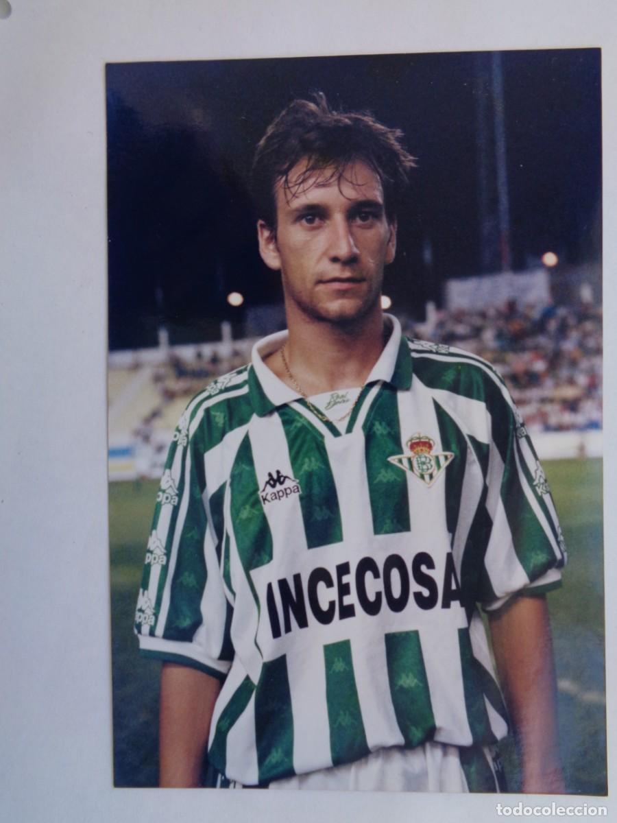 Coleccionismo deportivo: REAL BETIS BALOMPI&Eacute; : FOTO ORIGINAL DEL JUGADOR ALFONSO. DE JOSE RICARDO