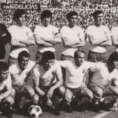 Coleccionismo deportivo: R. ZARAGOZA. ALINEACIÓN PARTIDO DE LIGA 1971-1972 EN LA ROMAREDA CONTRA EL CÁDIZ. FOTO