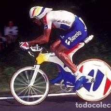 Coleccionismo deportivo: M. INDURÁIN. GANADOR 3ª ETAPA GIRO DE ITALIA 1992. FOTO
